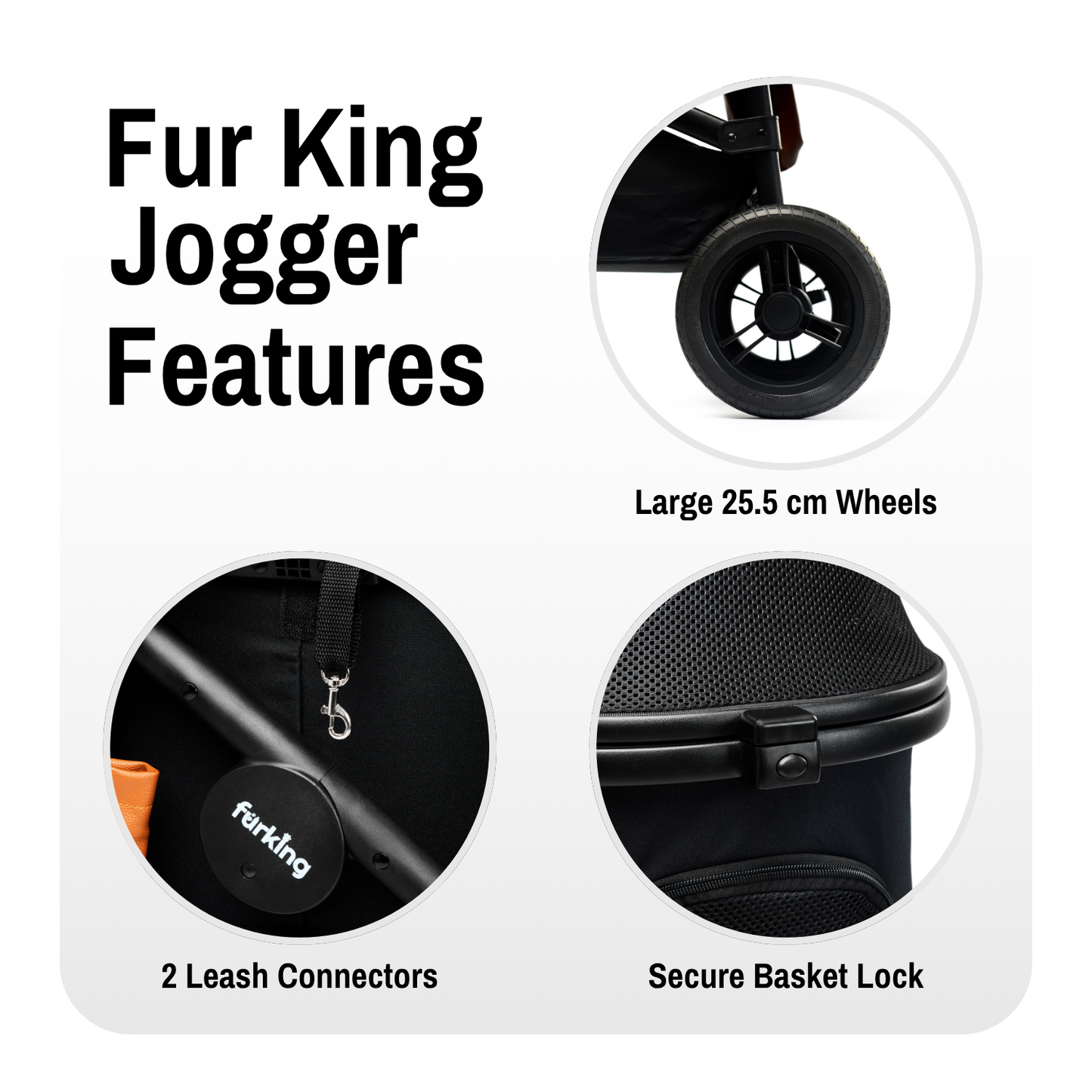 Sunoxyd Fur King Jogger Dog Pram