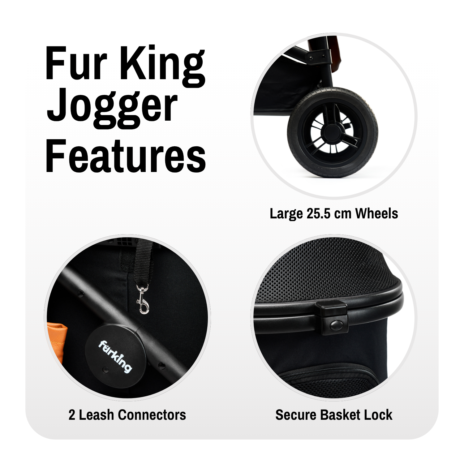 Sunoxyd Fur King Jogger Dog Pram